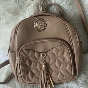 Women's Tan Backpack